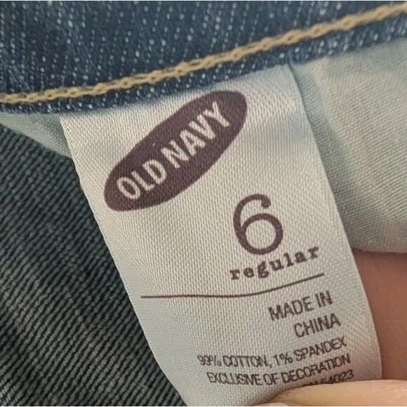 Old Navy Women's Jeans The Sweetheart Size 6 Regular Skinny Straight Leg - Picture 3 of 4